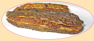  cooked stuffed karela