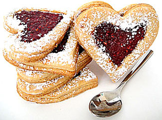 heart shape cookies